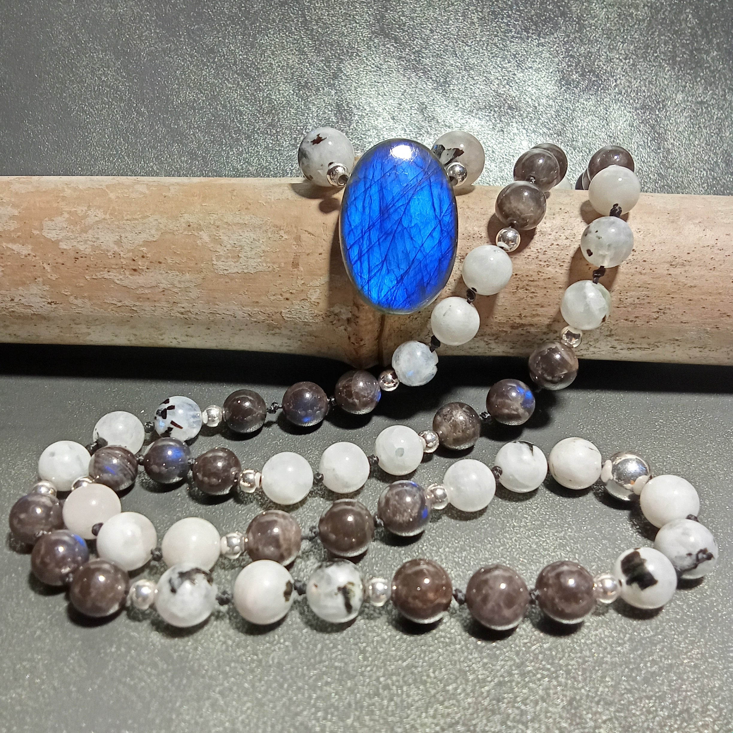 Labradorite & Moonstone Necklace