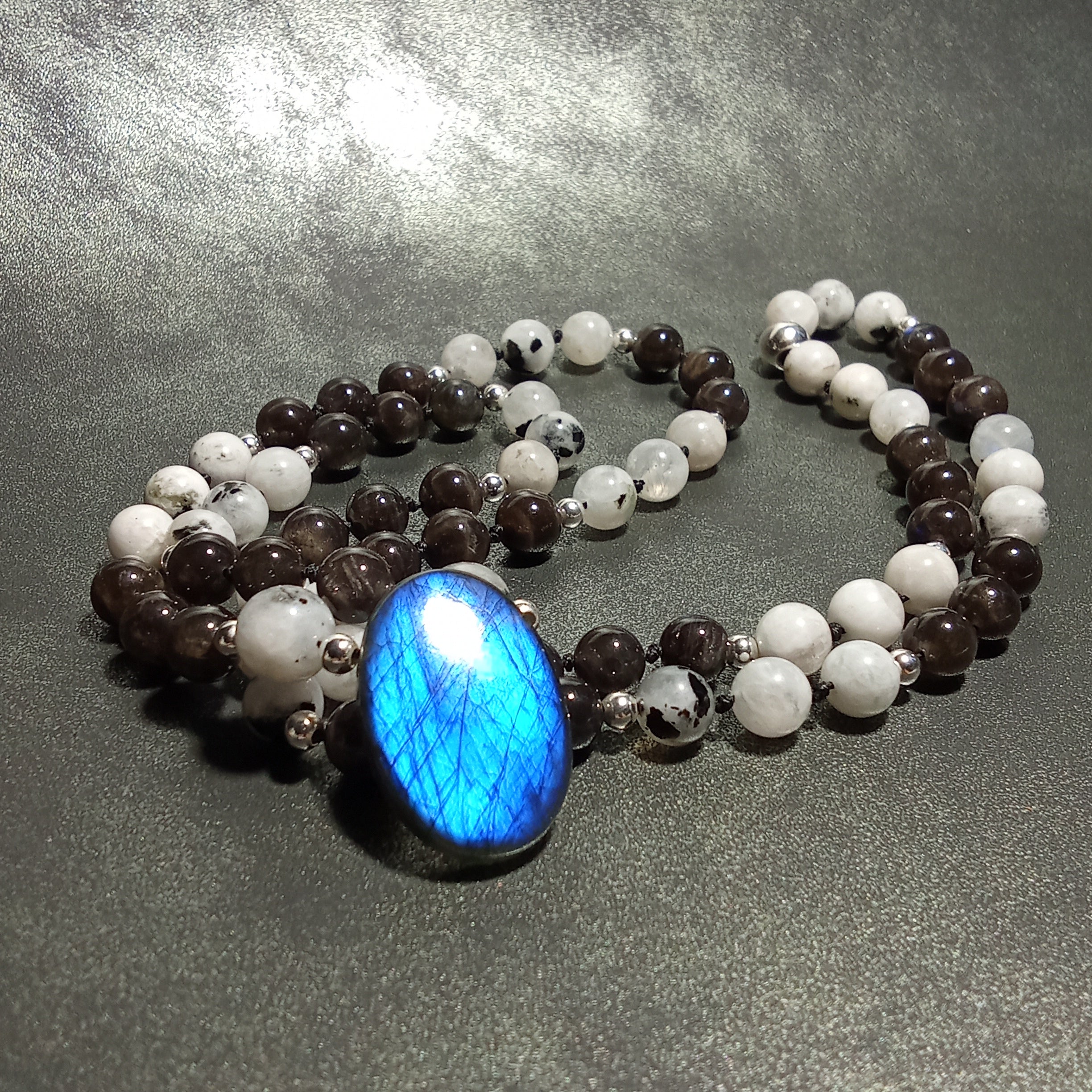 Labradorite & Moonstone Necklace